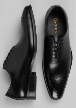 Carrucci Hand-Burnished Dress Oxfords