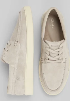 Clarks Lockford Suede Boat Shoes