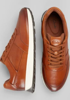 Clarks Radwell Leather Sneakers