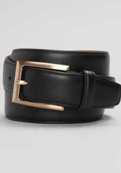 1905 Collection Feather Edge Stitched Leather Belt
