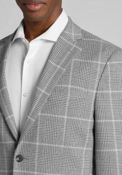 1905 Collection Slim Fit Plaid Sportcoat