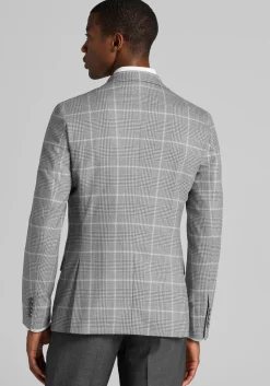 1905 Collection Slim Fit Plaid Sportcoat