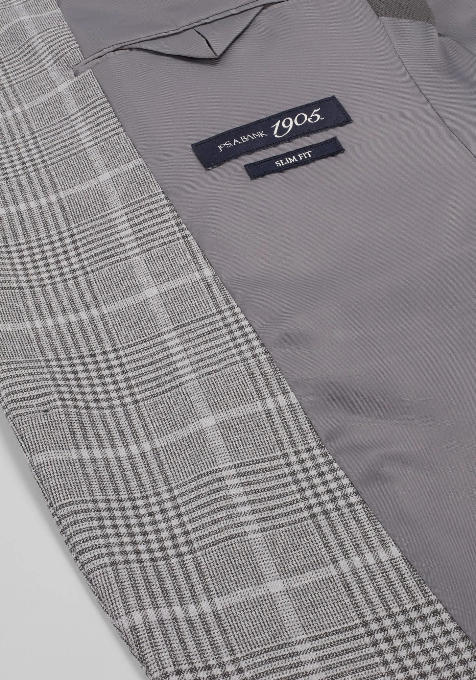 1905 Collection Slim Fit Plaid Sportcoat