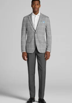 1905 Collection Slim Fit Plaid Sportcoat