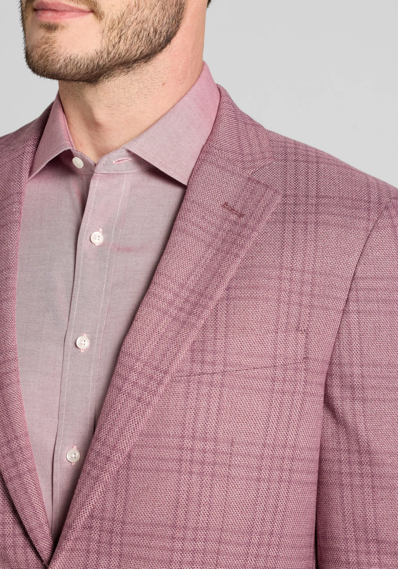 1905 Collection Slim Fit Plaid Sportcoat