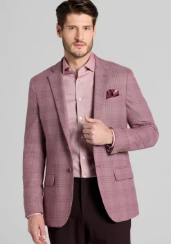 1905 Collection Slim Fit Plaid Sportcoat