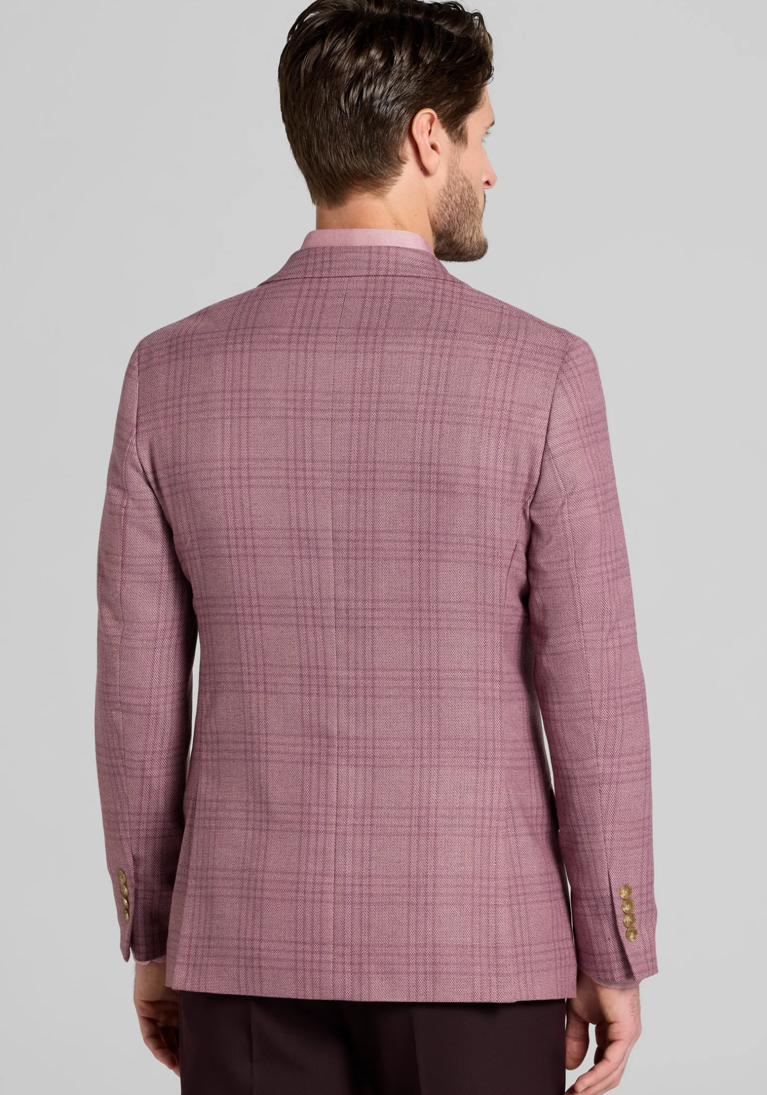 1905 Collection Slim Fit Plaid Sportcoat