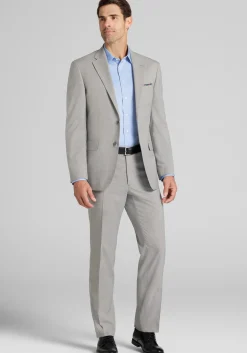 1905 Collection Tailored Fit Check Suit Jacket