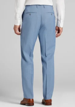 1905 Collection Tailored Fit Check Suit Pants