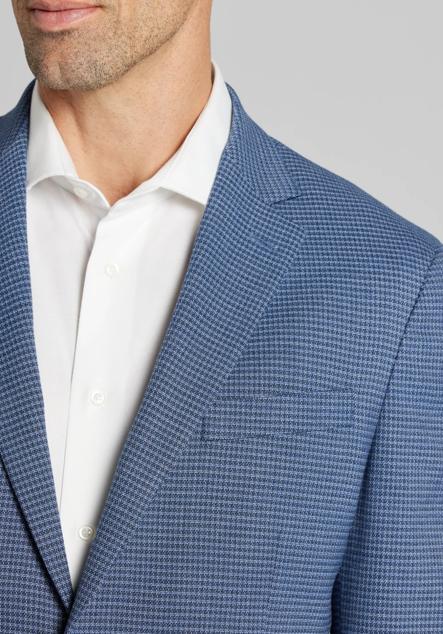 1905 Collection Tailored Fit Mini Check Sportcoat