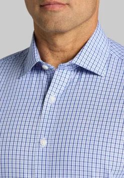 1905 Collection Tailored Fit Mini Gingham Button Up Shirt