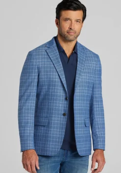1905 Collection Tailored Fit Plaid Sportcoat - Big & Tall