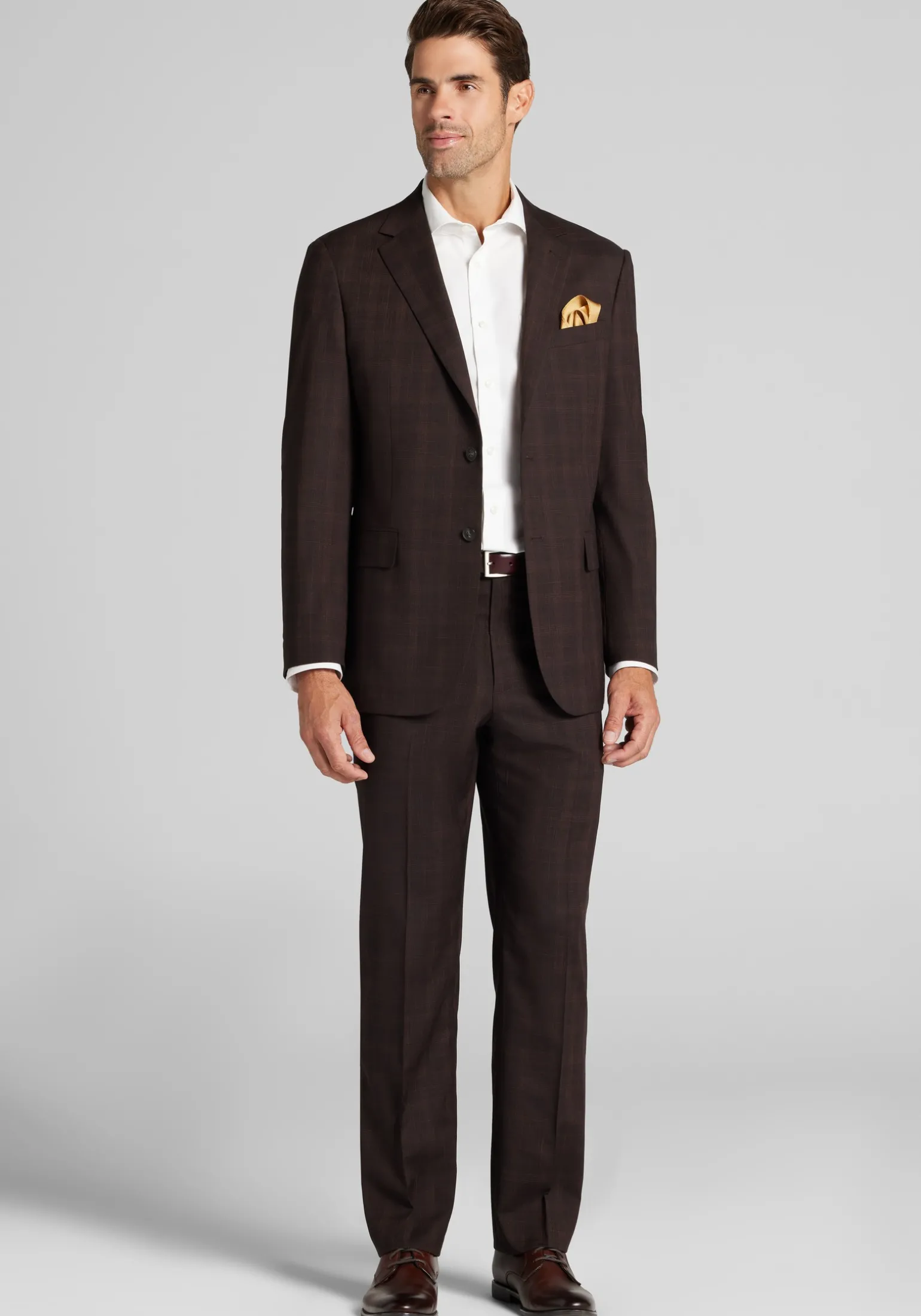 1905 Collection Tailored Fit Plaid Suit Separates Jacket - Big & Tall