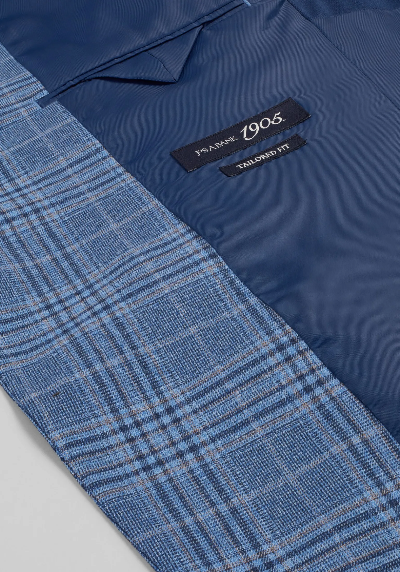 1905 Collection Tailored Fit Plaid Sportcoat