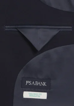 1905 Collection Tailored Fit Solid Suit Separates Jacket