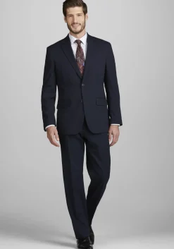 1905 Collection Tailored Fit Solid Suit Separates Jacket