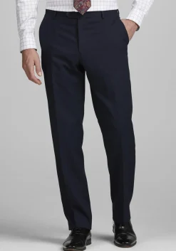 1905 Collection Tailored Fit Solid Suit Separates Pants