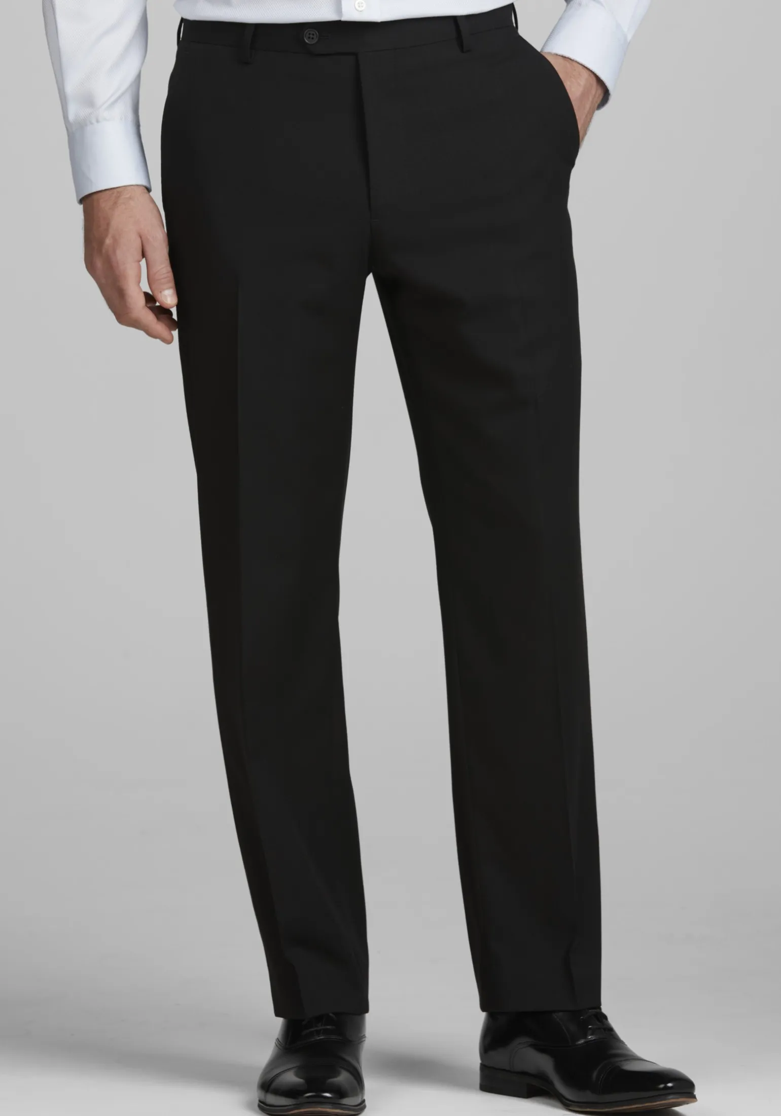 1905 Collection Tailored Fit Solid Suit Separates Pants