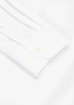 1905 Collection Tailored Fit Solid 4-Way Stretch Dress Shirt