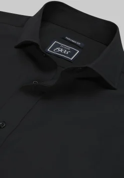 1905 Collection Tailored Fit Solid 4-Way Stretch Dress Shirt