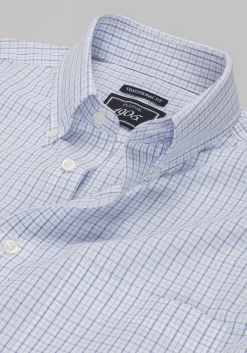 1905 Collection Traditional Fit Button-Down Collar Check Dress Shirt