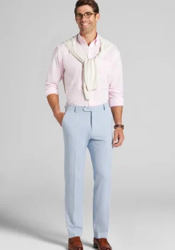 1905 Collection Traditional Fit Button-Down Collar Check Dress Shirt