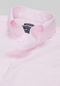 1905 Collection Traditional Fit Button-Down Collar Check Dress Shirt