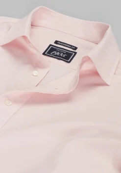 1905 Collection Traditional Fit Spread Collar Solid 4-Way Stretch Dress Shirt