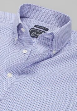 1905 Collection Traditional Fit Small Check Dress Shirt