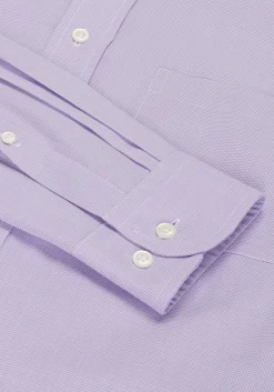 1905 Collection Traditional Fit 4-Way Stretch Button-Down Collar Micro Houndstooth Dress Shirt