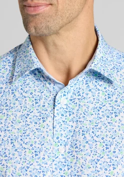 Con.Struct Slim Fit Mini Floral 4-Way Stretch Button Up Shirt CLEARANCE