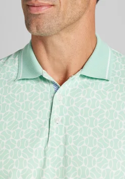Con.Struct Slim Fit Tennis Ball Tipped Pique Polo CLEARANCE