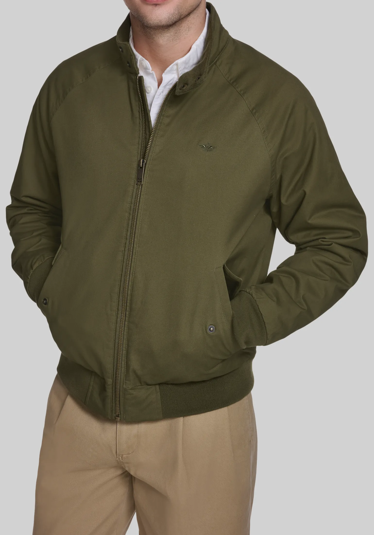 Dockers Tailored Fit Harrington Bomber Jacket