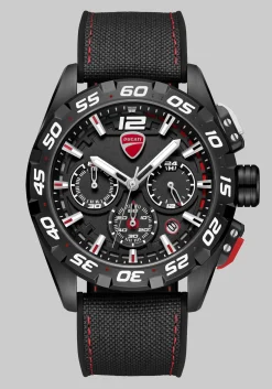 Ducati Chronograph Nylon Strap Watch