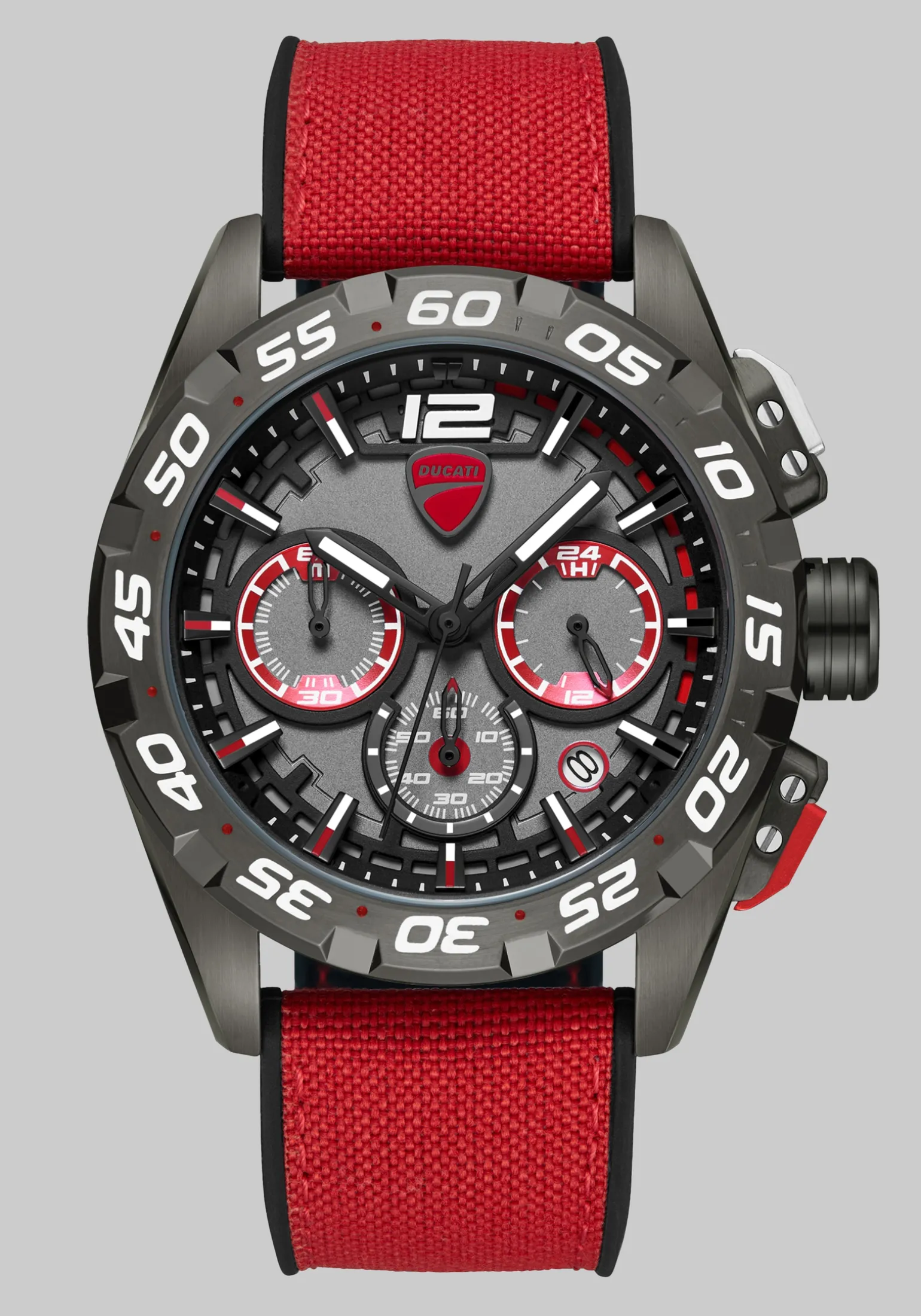 Ducati Chronograph Nylon Strap Watch