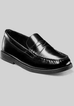 Florsheim Croquet Jr Boys Moc Toe Penny Loafers