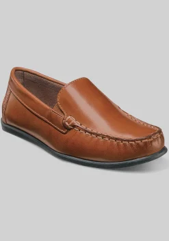 Florsheim Jasper Jr. Boys Moc Toe Venetian Loafers