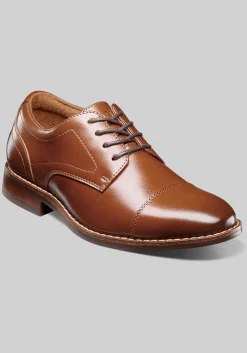 Florsheim Rucci Jr. Boys Cap Toe Oxfords