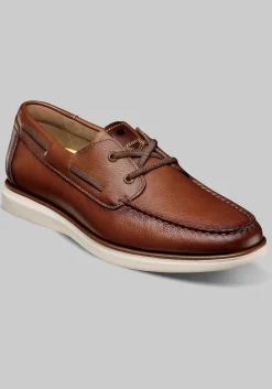Florsheim Tropics Elastic Lace Moc Toe Boat Shoes