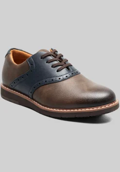 Florsheim Vibe Jr. Boys Saddle Shoes
