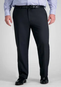 Haggar Big & Tall Premium Comfort Classic Fit Flat Front Dress Pants