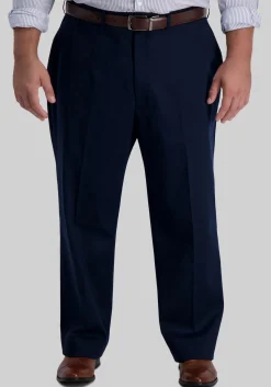 Haggar Classic Fit Wrinkle Free Pants - Big & Tall
