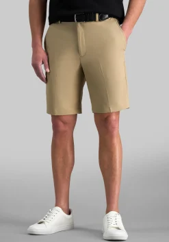 Haggar COOL 18® Pro Straight Fit Performance Golf Shorts 9.5''