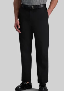 Haggar Cool Right® Performance Flex Classic Fit Flat Front Pants