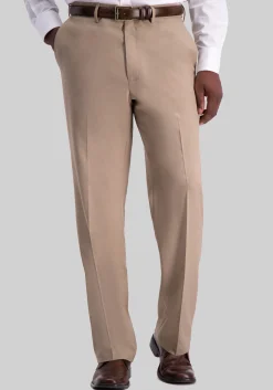 Haggar Premium Comfort Classic Fit Flat Front Dress Pant