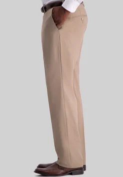 Haggar Premium Comfort Classic Fit Flat Front Dress Pant
