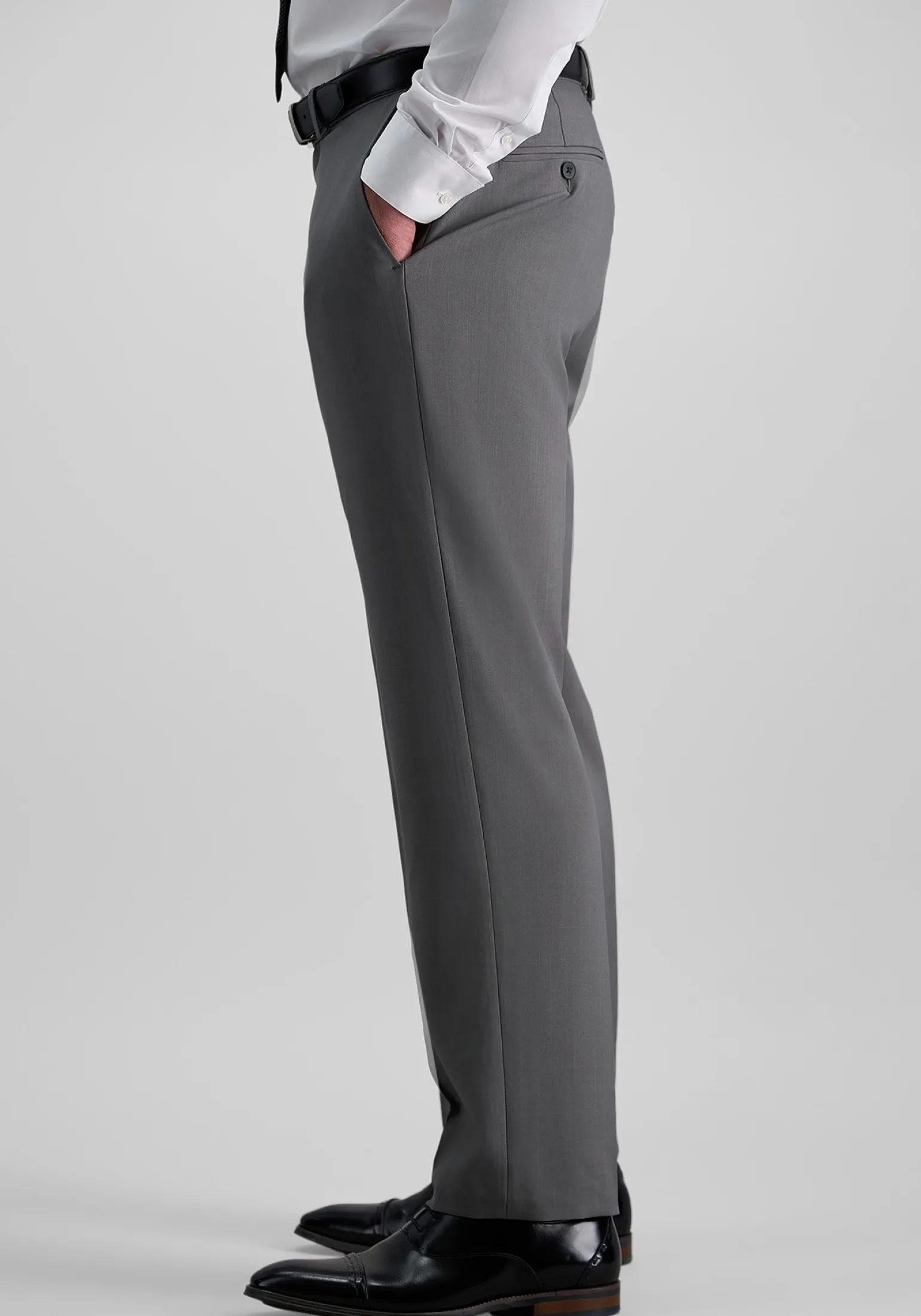 Haggar Premium Comfort Classic Fit Flat Front Dress Pants