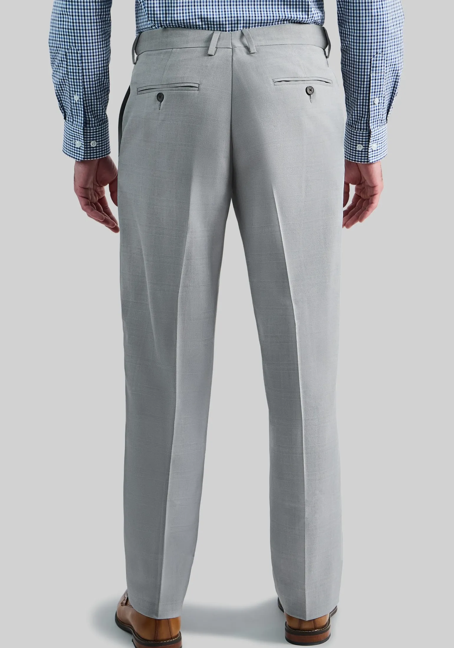 Haggar Premium Comfort Classic Fit Flat Front Dress Pants