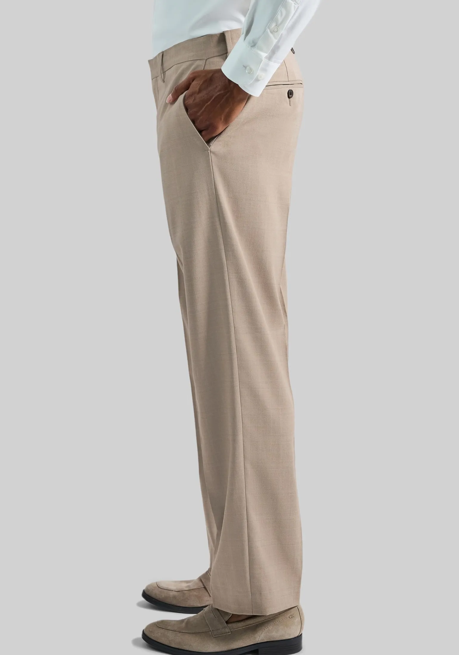 Haggar Premium Comfort Classic Fit Flat Front Dress Pants