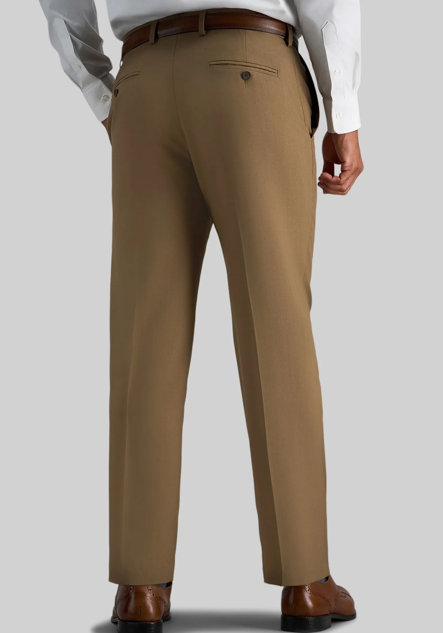 Haggar Premium Comfort Classic Fit Flat Front Dress Pants